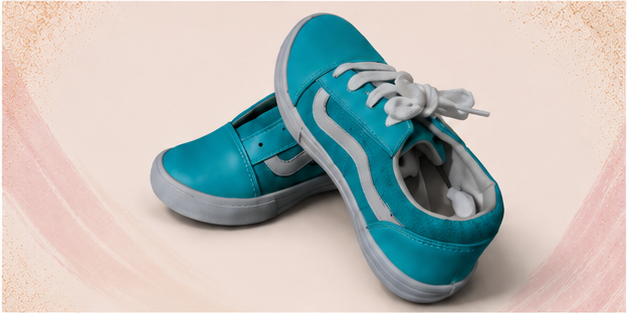 Zapatillas Urbanas Turquesa